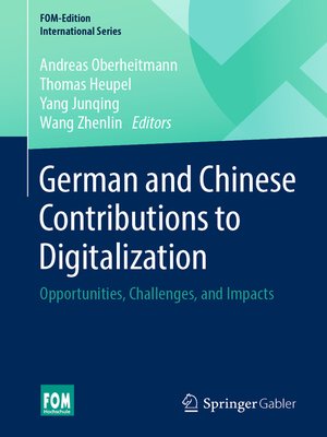 cover image of German and Chinese Contributions to Digitalization
